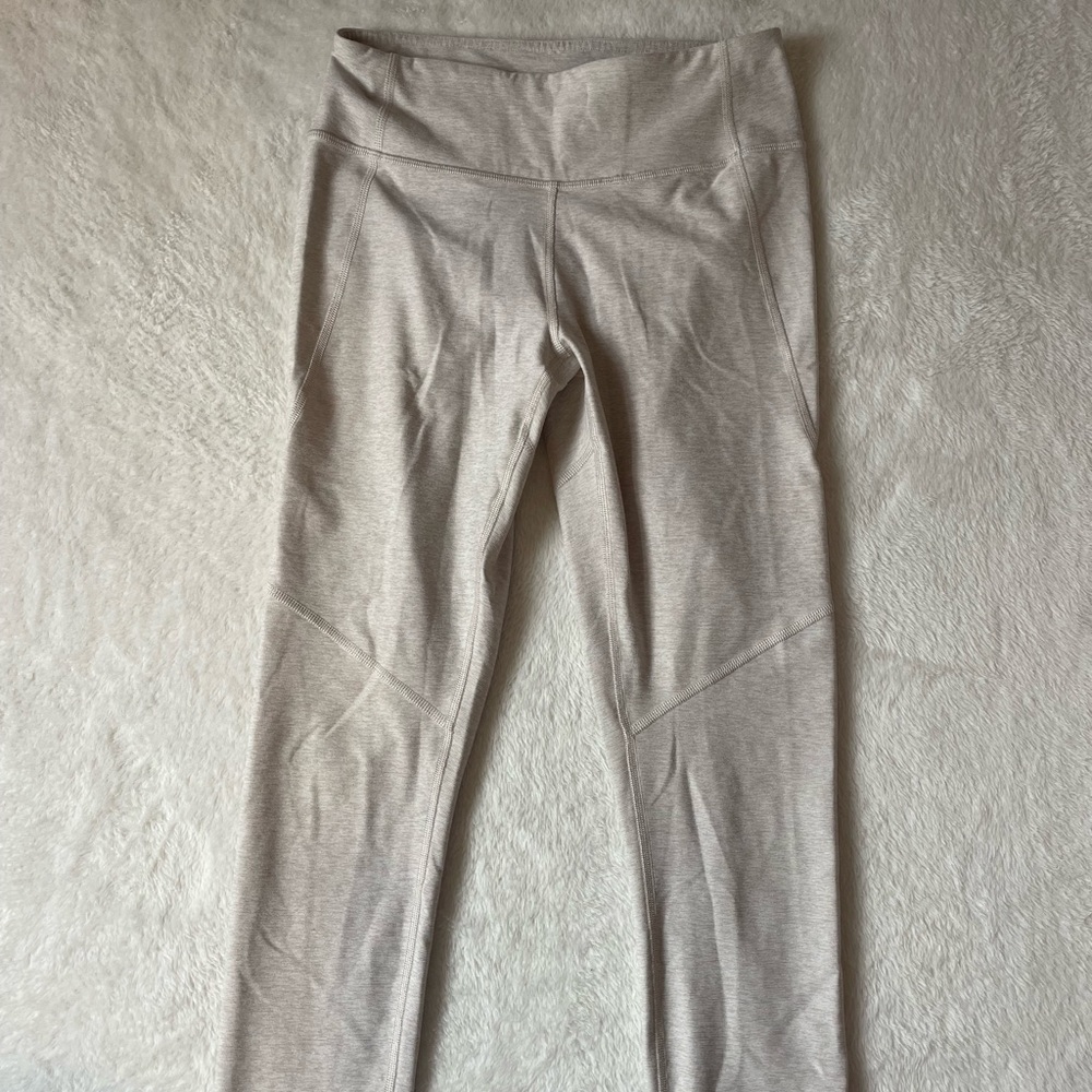 Outdoor Voices Oatmeal Warmup Leggings